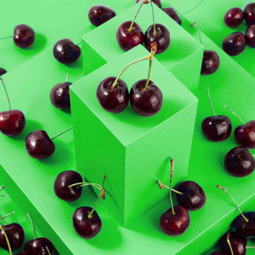 Organic Dark-Sweet Cherries 4 lbs. Gift Box